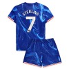 Chelsea Sterling 7 Hjemme 2024-25 - Barn Draktsett